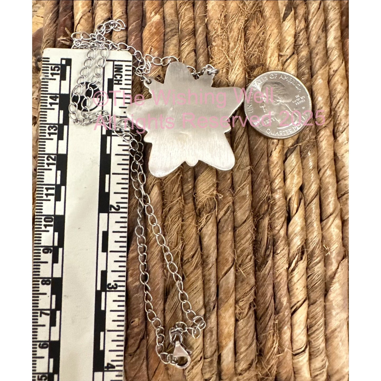 White Buffalo Star | Adjustable Necklace 18-20”