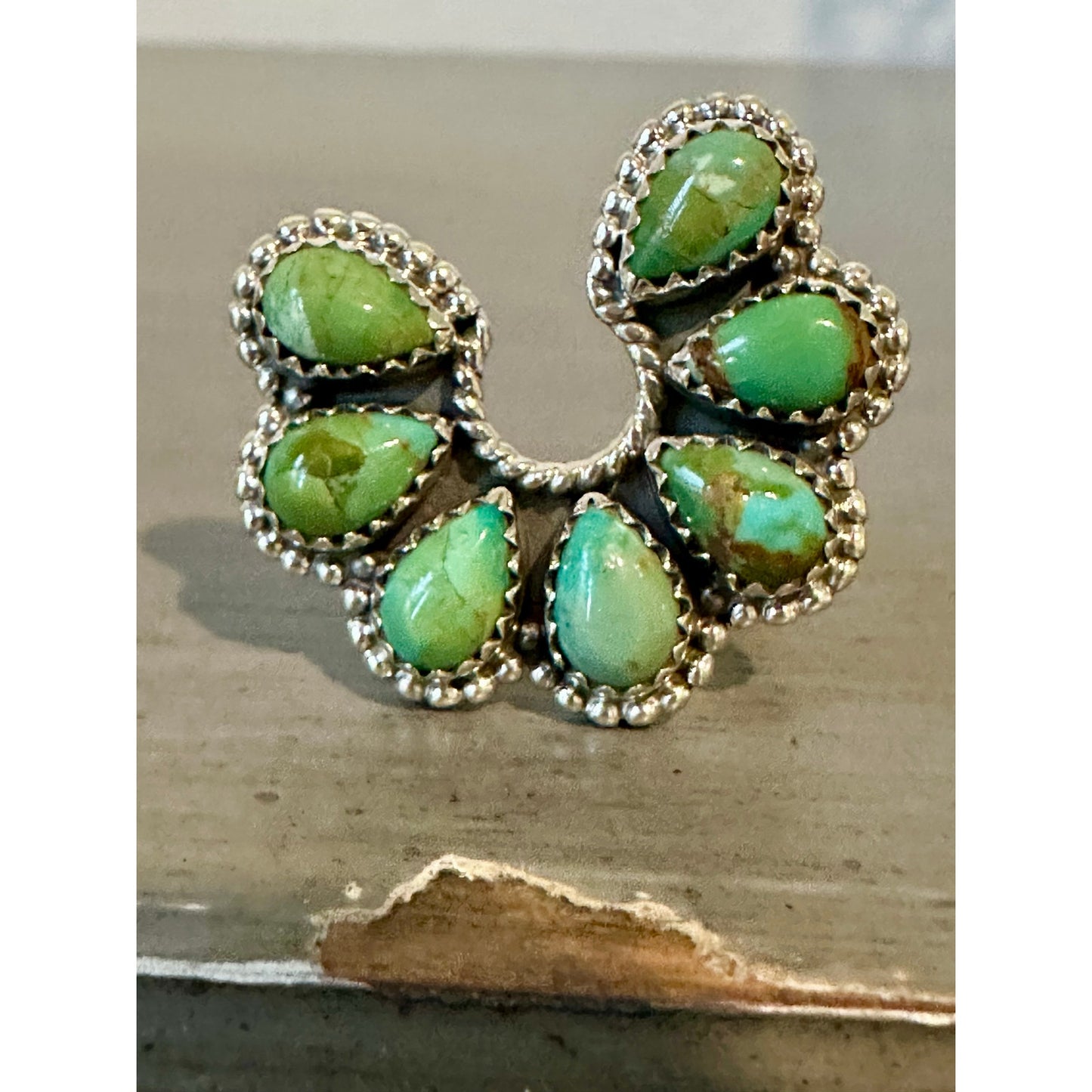 Sonoran Gold Turquoise | Naja | Ring | 925 Sterling | Adjustable 5-10