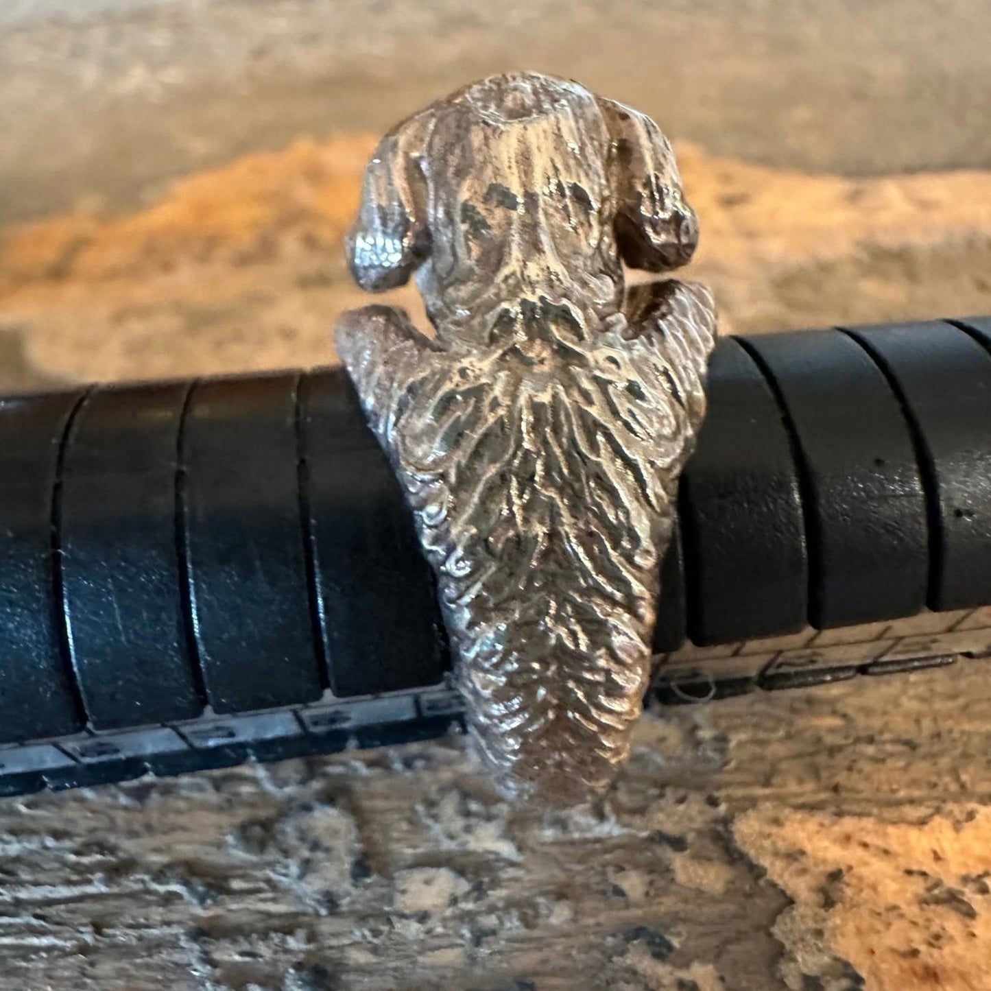 Shih Tzu Ring by Dog Fever Sterling Silver Size 7