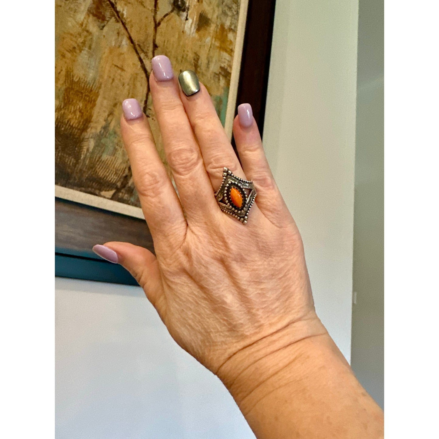 Spiny Oyster | Sterling Silver 925 | Ring Size 7
