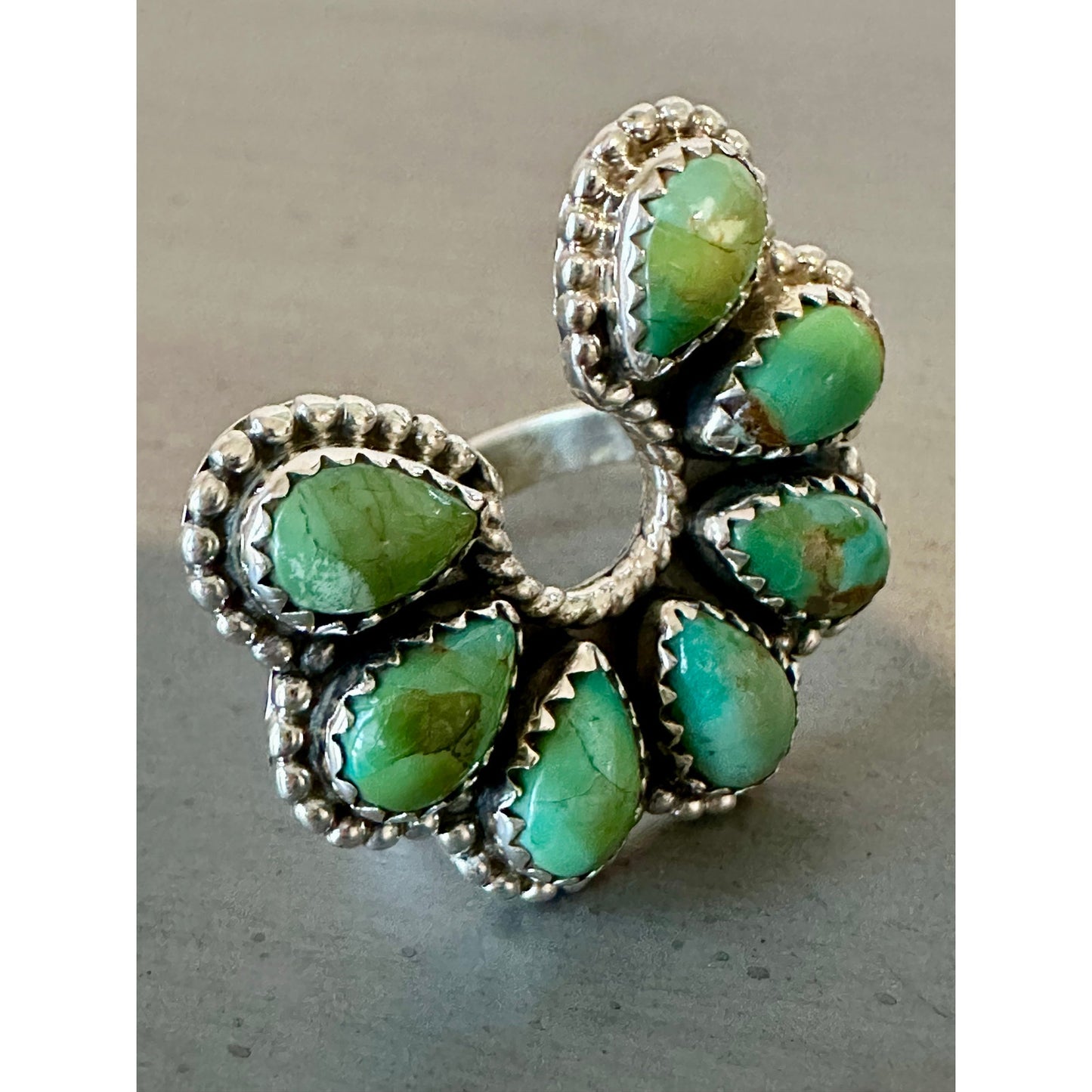 Sonoran Gold Turquoise | Naja | Ring | 925 Sterling | Adjustable 5-10