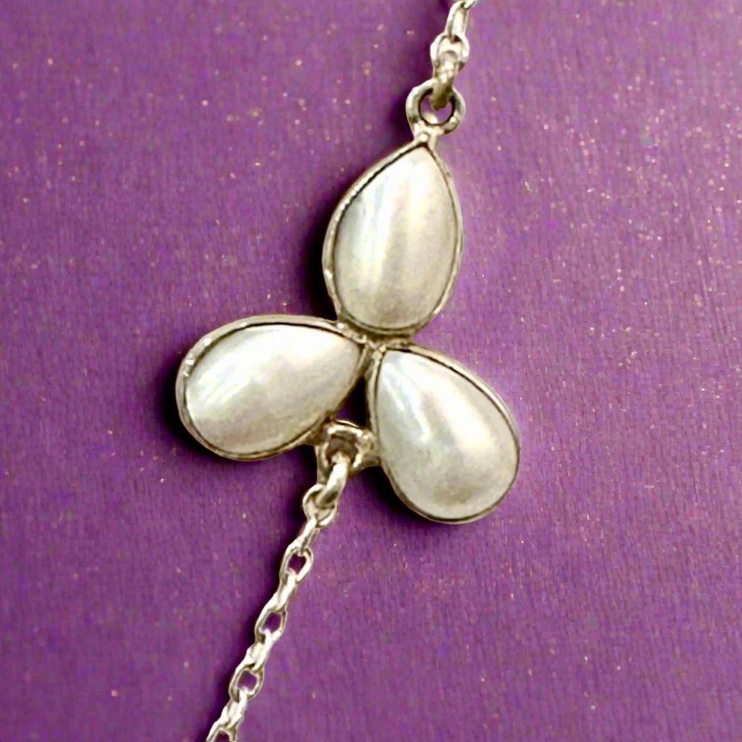 Pearl and Smoky Quartz Drop Necklace