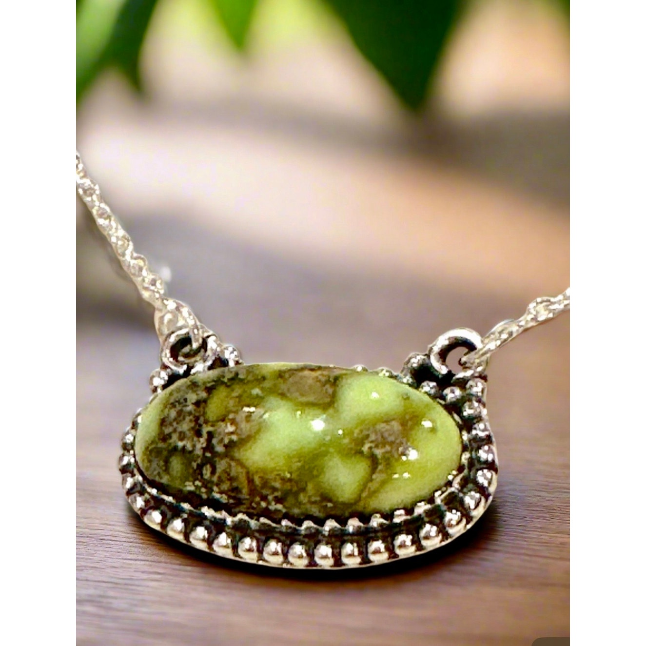 Palomino Turquoise | Sterling Silver | Necklace| 18-20”