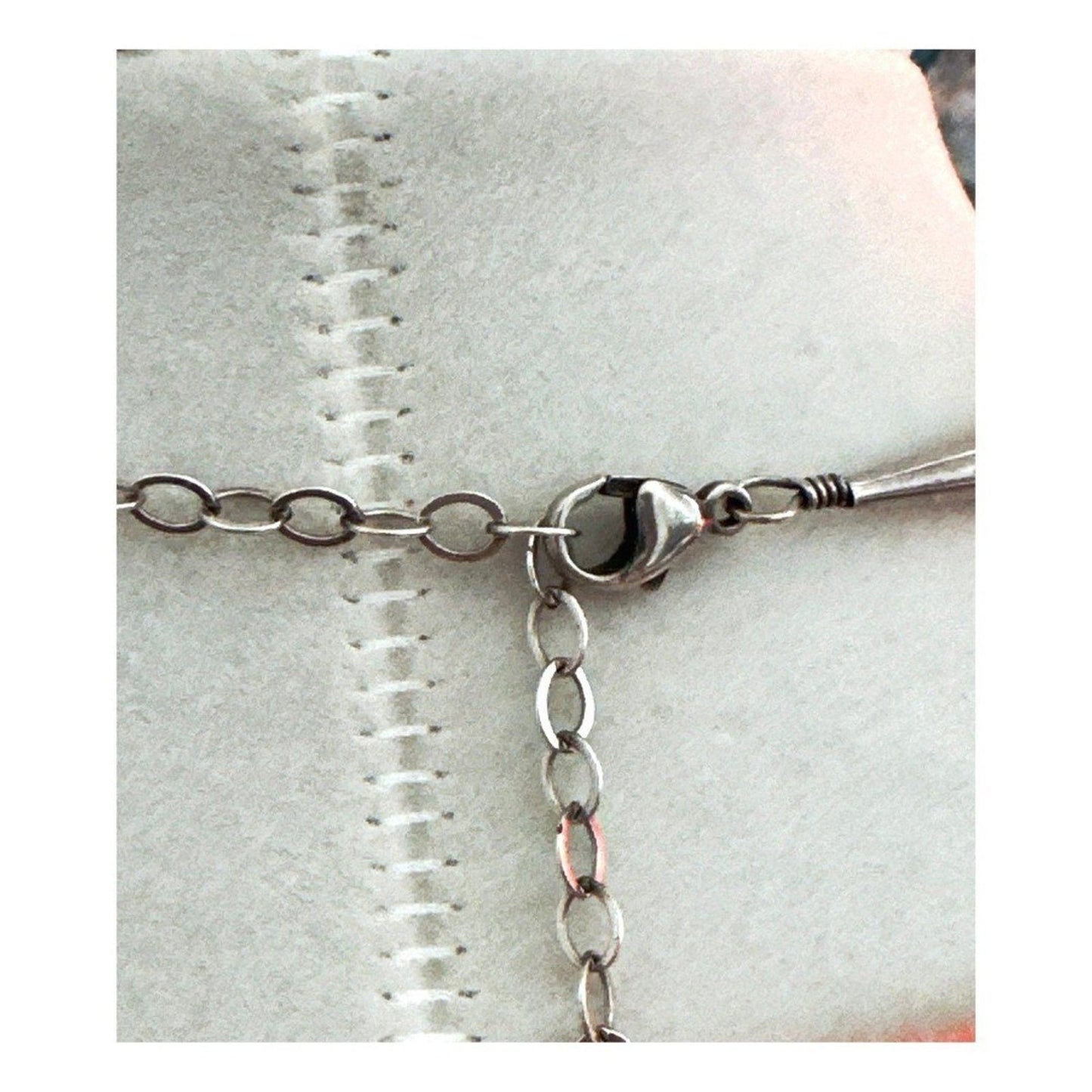 Silpada Liquid Silver Hammered Pendant 925 Sterling 19” Adjustable Necklace