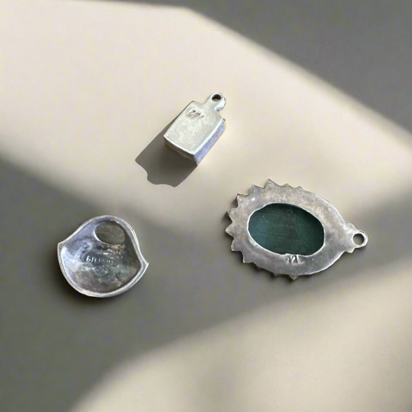 Vintage Sterling Silver Pendants
