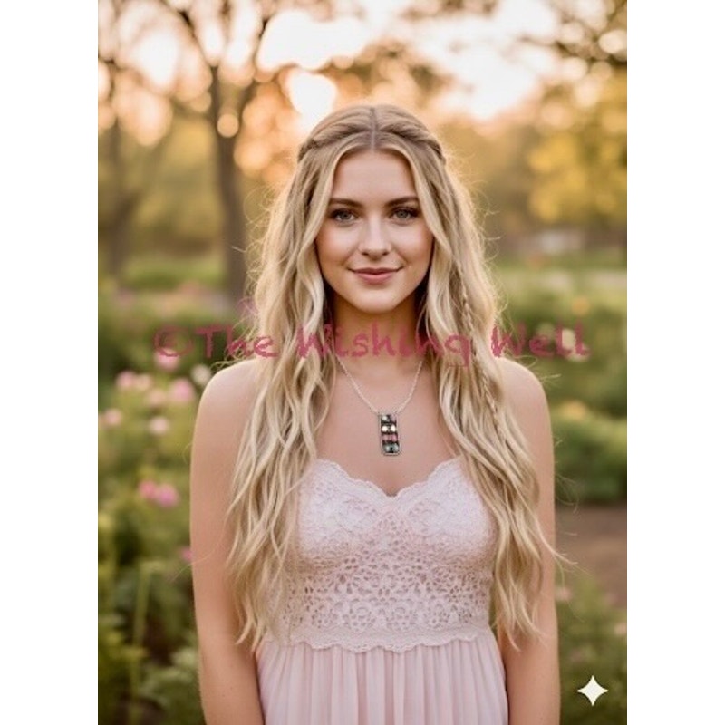 Cotton Candy Turquoise | Bar Necklace | 925 Sterling Size 18-20”