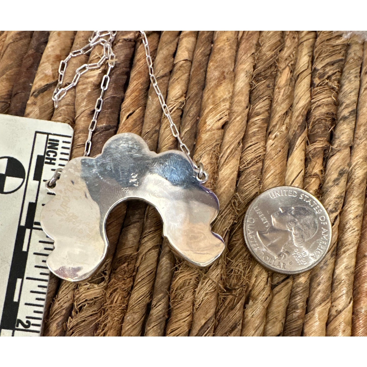 Palomino Turquoise | Naja Paperclip Necklace |
Sterling | Adjustable 18-20”