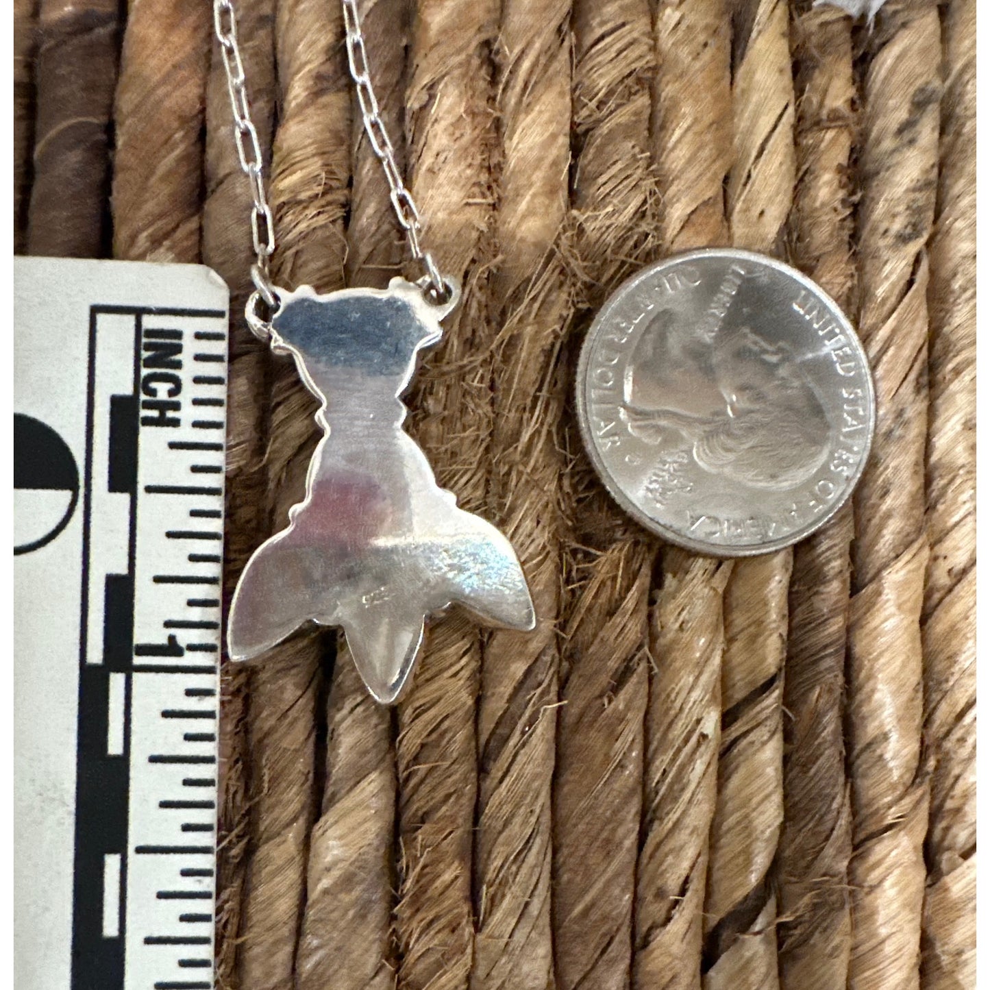 Cotton Candy Turquoise | Paperclip Necklace | 925 18-20”