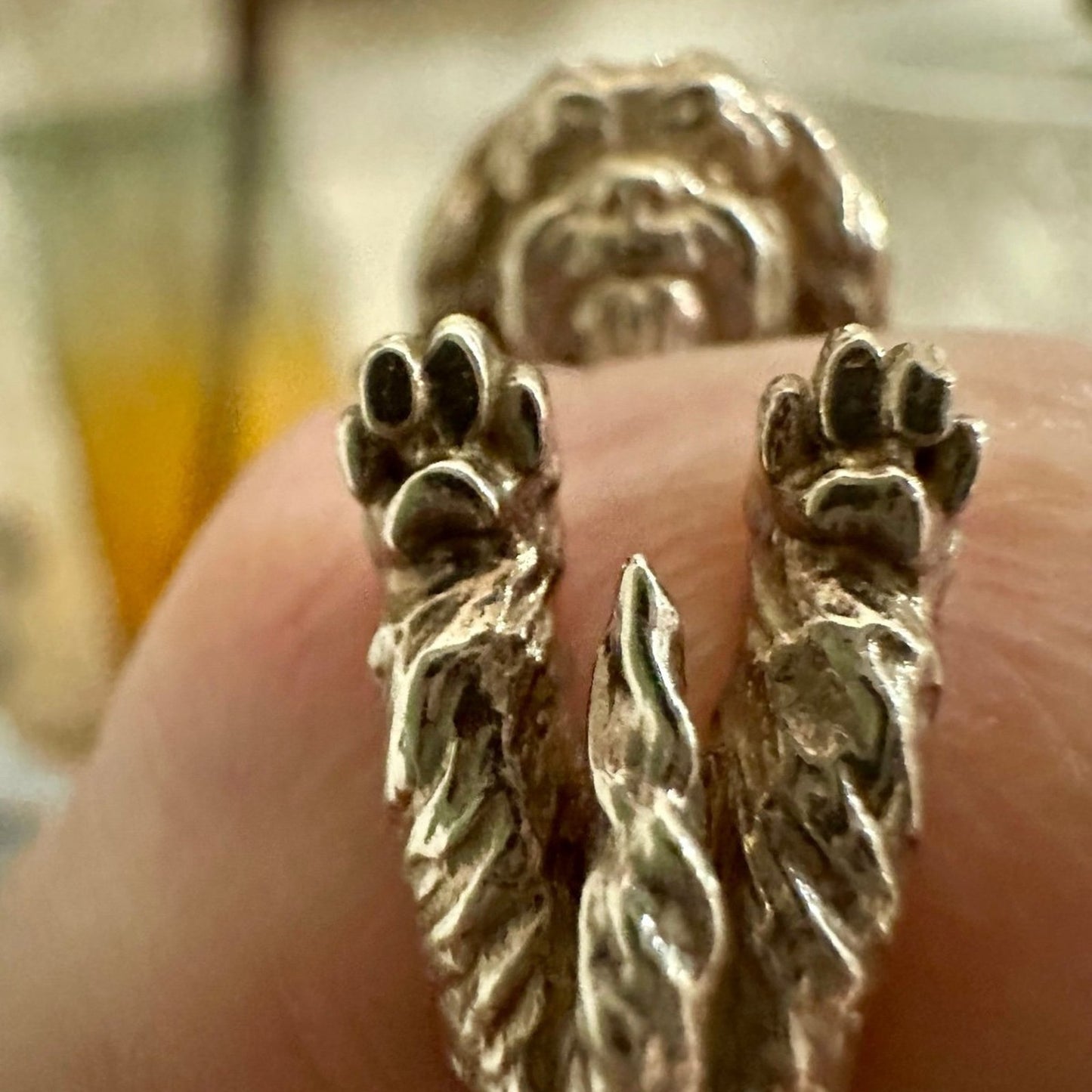 Shih Tzu Ring by Dog Fever Sterling Silver Size 7