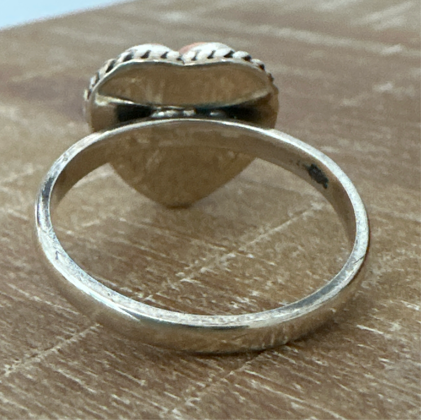 Spiny Oyster .925 Sterling Silver Ring Size 9.5