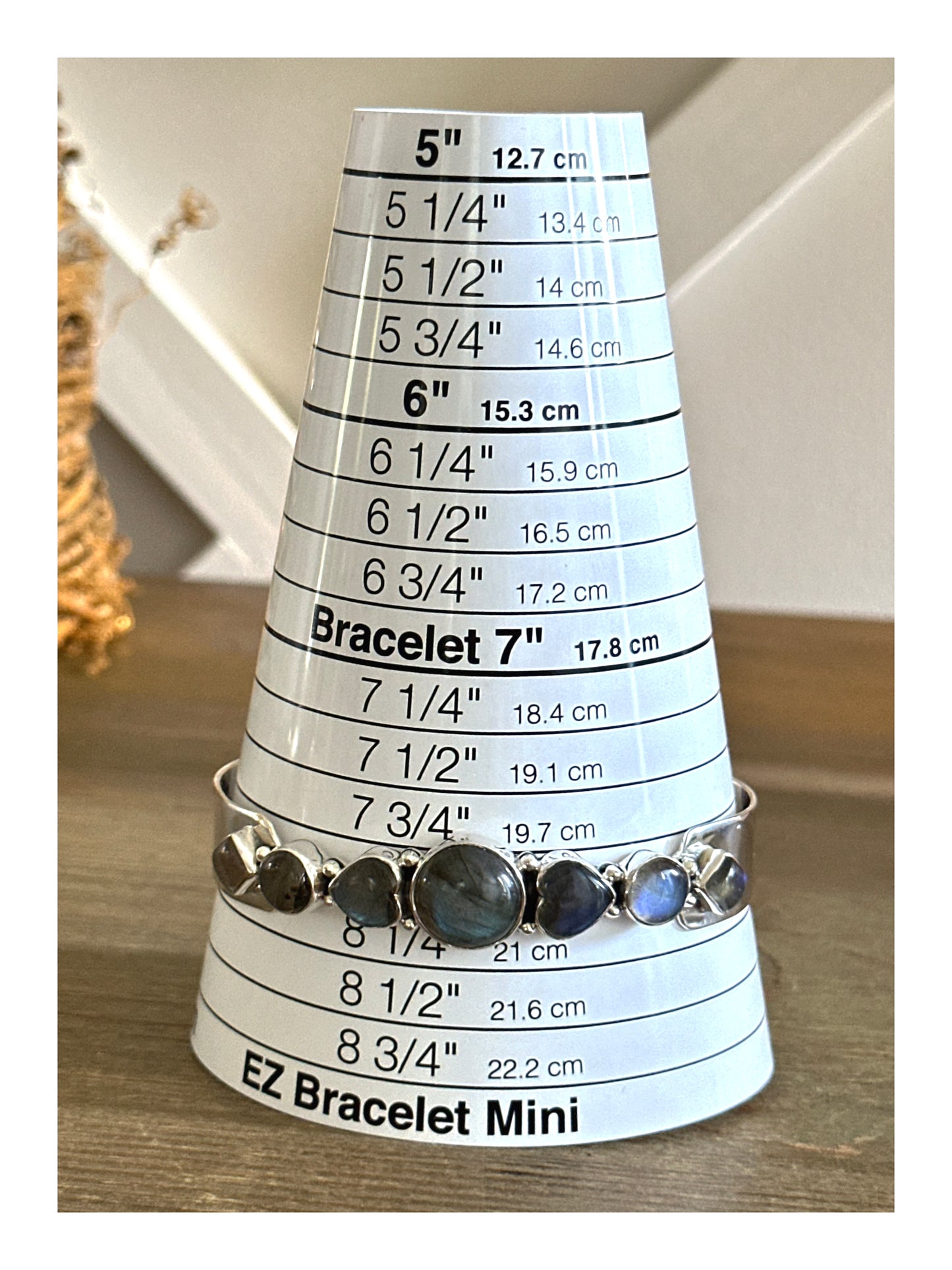 Natural Labrodorite.925 Sterling silver Adjustsble Cuff Bracelet 50 Grams