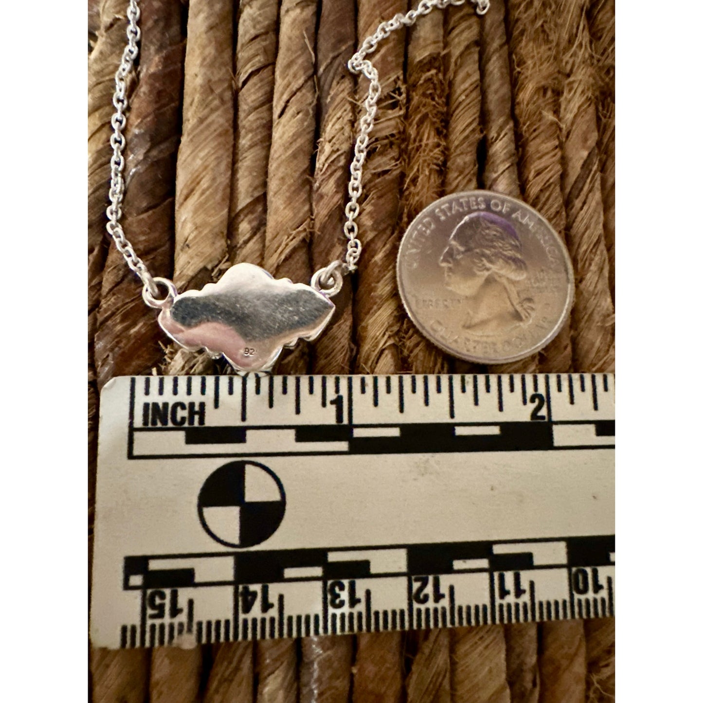 Sonoran Gold Turquoise | Pink Spiny Oyster | Sterling | 18” Necklace Adjustable