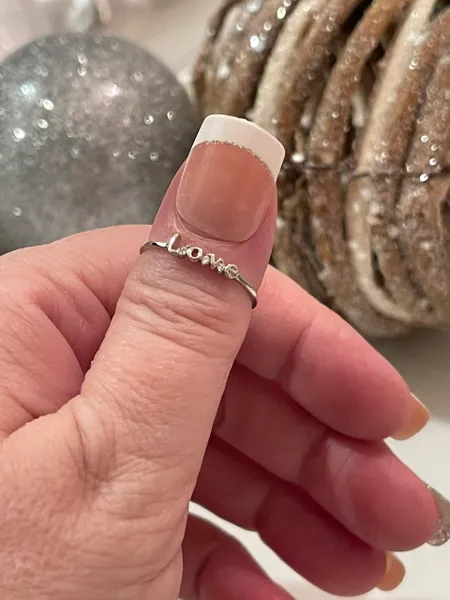 Love Band Ring Solid Silver Available Now