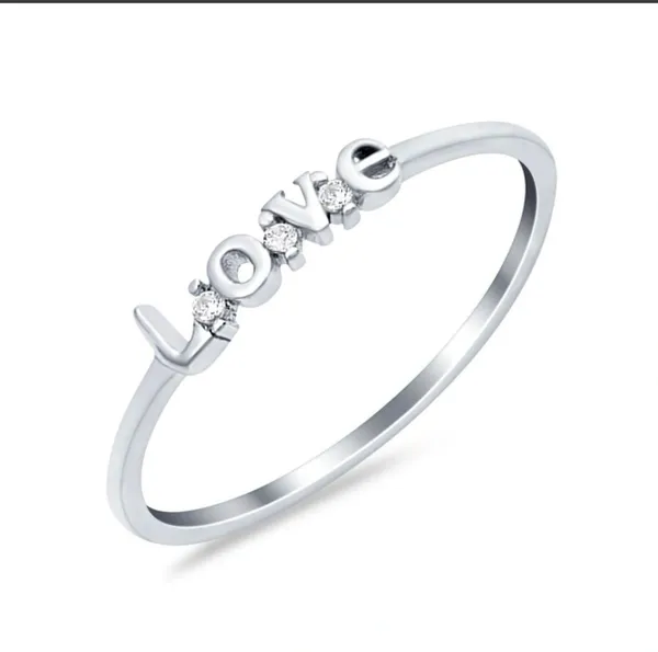 Love Band Ring Solid Silver Available Now