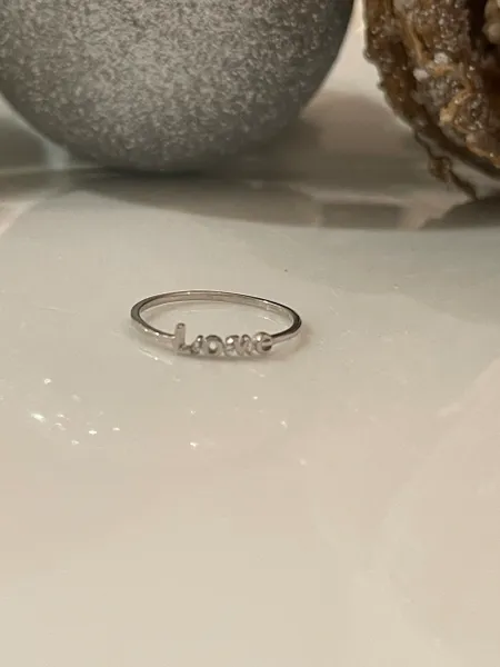 Love Band Ring Solid Silver Available Now