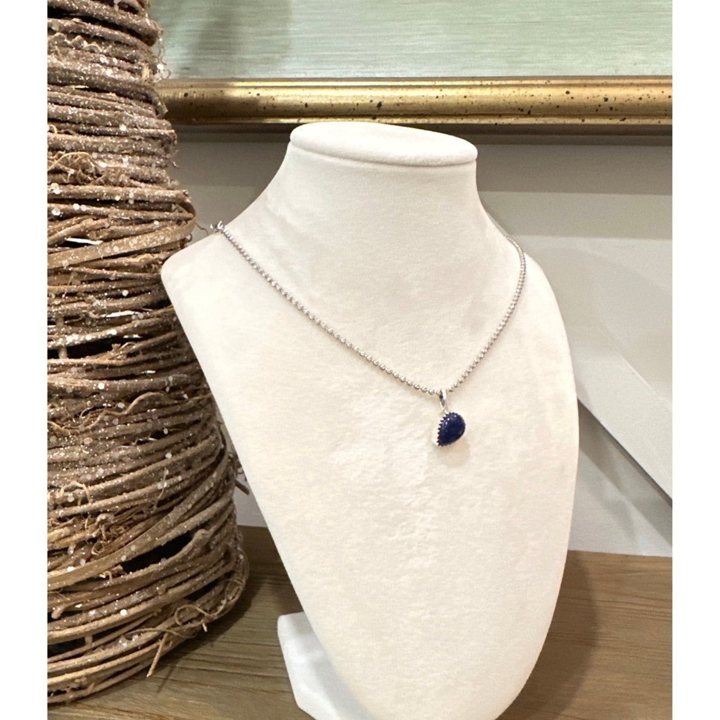 Stunning! Handmade Natural Lapis Lazuli Pendant