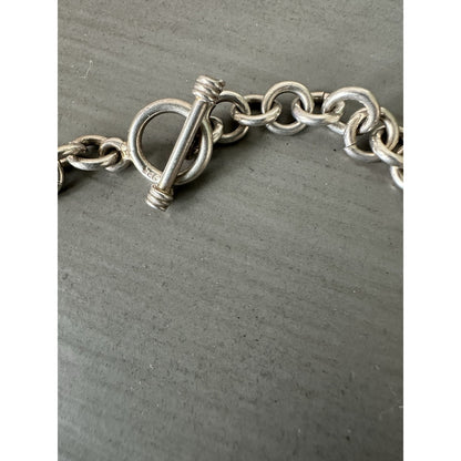 Solid Sterling Silver Cable Link Chain Necklace 41g 16