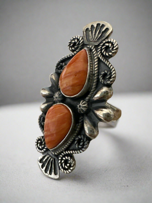 Spiny Oyster southwestern Ring Size 7.25