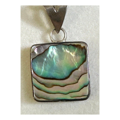 Gorgeous! Vintage Abalone Shell Pendant