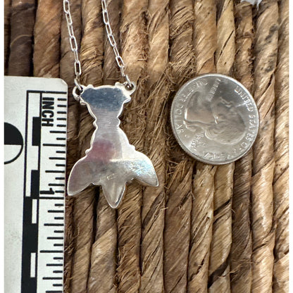Cotton Candy Turquoise | Paperclip Necklace | 925 18-20”