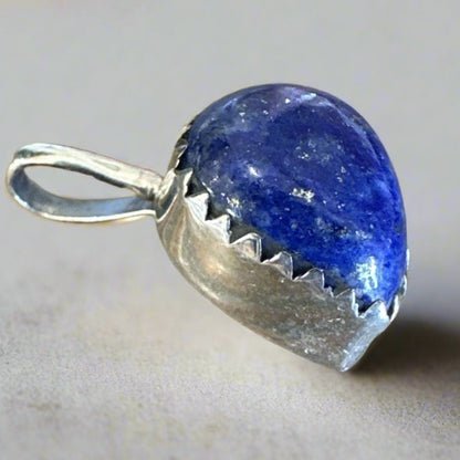 Stunning! Handmade Natural Lapis Lazuli Pendant