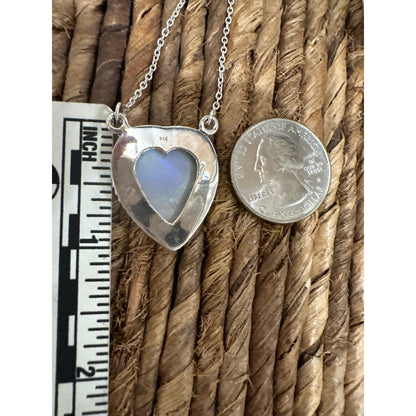 Hot Girls Have Problems Too | Heart Necklace 18-20” | Aurora Opal