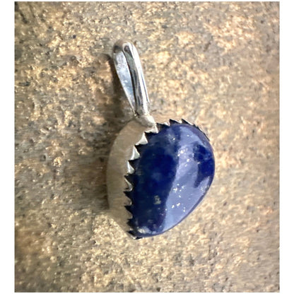 Stunning! Handmade Natural Lapis Lazuli Pendant