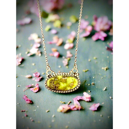 Palomino Turquoise | Sterling Silver | Necklace| 18-20”