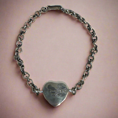 Spiny Oyster Southwestern Bracelet .925 Sterling Size up to 7”