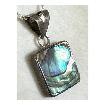 Gorgeous! Vintage Abalone Shell Pendant