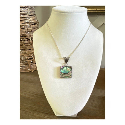 Gorgeous! Vintage Abalone Shell Pendant