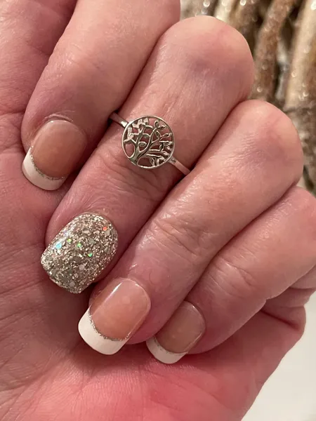 Tree of Life Ring 925 Solid Sterling Silver Ring Band Minimalist For Her